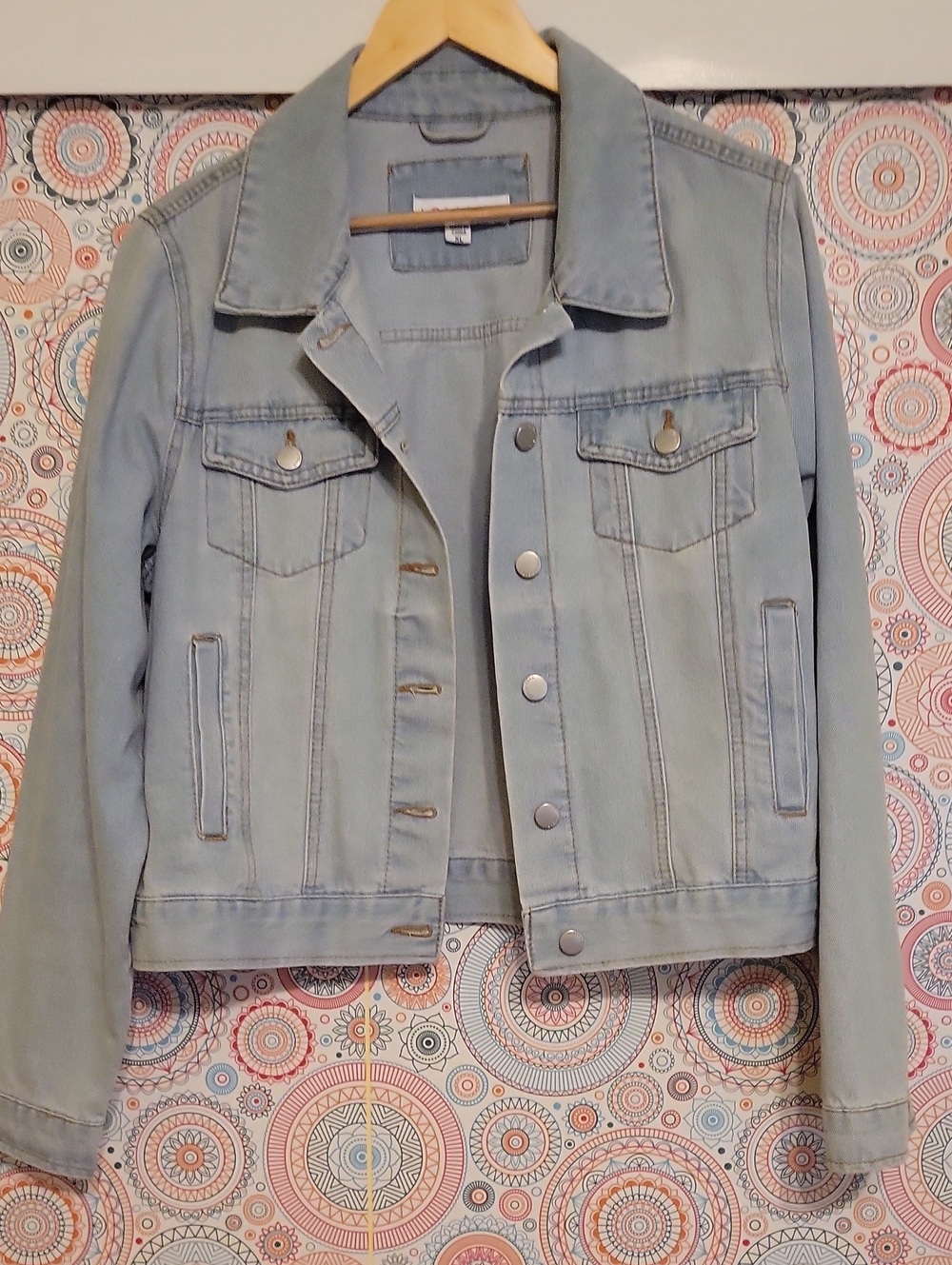 Lolaliza Blue Denim Jacket - Women's Classic Trucker Style